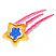 C1: Star Swoosh---Pink Tulip(Isacord 40 #1115)
C2: Star---Oxford(Isacord 40 #1222)
C3: Star Outline---Buttercup(Isacord 40 #1135)
