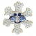 C1: Snowflake---Glacier Green(Isacord 40 #1223)
C2: Cheeks---Oxford(Isacord 40 #1222)
C3: Eyes & Smile---Celestial(Isacord 40 #1028)