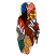 C1: Shield Frame---Old Gold(Isacord 40 #1055)
C2: White Stripes & Feather Tips---White(Isacord 40 #1002)
C3: Stripes & Feather---Terra Cotta(Isacord 40 #1081)
C4: Dark Hides---Rust(Isacord 40 #1058)
C5: Hide Shading---M