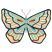 C1: Wings---Jalapeno(Isacord 40 #1104)
C2: Wings Fading & Stripes---Island Waters(Isacord 40 #1045)
C3: Wings Detail---Glacier Green(Isacord 40 #1223)
C4: Wings & Stripes---Daffodil(Isacord 40 #1135)
C5: Wings Fading, S