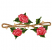 C1: Thorns---Shrimp(Isacord 40 #1258)&#13;&#10;C2: Vine---Carmel Cream(Isacord 40 #1128)&#13;&#10;C3: Vine Shading---Light Cocoa(Isacord 40 #1158)&#13;&#10;C4: Leaves---Lima Bean(Isacord 40 #1177)&#13;&#10;C5: Leaf Shading---Backyard Green(Isacord 40 #117