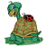 C1: Grass---Pear(Isacord 40 #1049)
C2: Grass Details---Ming(Isacord 40 #1049)
C3: Turtle---Light Kelly(Isacord 40 #1101)
C4: Turtle Shell & Beak---Marsh(Isacord 40 #1209)
C5: Turtle Shell & Beak Shading---Caper(Isacord