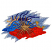 C1: Background---Slate Blue(Isacord 40 #1198)
C2: Background Shading---Laguna(Isacord 40 #1143)
C3: Background Coral---Dark Ink(Isacord 40 #1112)
C4: Seaweeds---Parchment(Isacord 40 #1066)
C5: Seaweeds Detail---Caper(Is