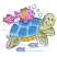 C1: Water Lines---Aqua(Isacord 40 #1204)
C2: Bubbles---White(Isacord 40 #1002)
C3: Bubble Outlines---Reef Blue(Isacord 40 #1196)
C4: Little Fish---Winter Sky(Isacord 40 #1165)
C5: Little Fish Outlines---Wedgewood(Isacor