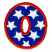 C1: Letter---Sapphire(Isacord 40 #1535)
C2: Stars---White(Isacord 40 #1002)
C3: Letter Outlines---Poinsettia(Isacord 40 #1147)