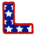 C1: Letter---Sapphire(Isacord 40 #1535)
C2: Stars---White(Isacord 40 #1002)
C3: Letter Outlines---Poinsettia(Isacord 40 #1147)