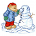 C1: Snow---White(Isacord 40 #1002)
C2: Snow Shading---Oxford(Isacord 40 #1222)
C3: Snow Light Shading---River Mist(Isacord 40 #1248)
C4: Snow Outlines & Details---Nordic Blue(Isacord 40 #1076)
C5: Sticks---Pecan(Isacord