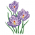 C1: Leaves---Kiwi(Isacord 40 #1104)
C2: Leaf Shading---Lima Bean(Isacord 40 #1177)
C3: Flowers---Aura(Isacord 40 #1111)
C4: Flowers Dark Shading---Wild Iris(Isacord 40 #1032)
C5: Flowers Light Shading---Blush(Isacord 40