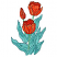 C1: Leaves---Bottle Green(Isacord 40 #1045)
C2: Leaf Shading---Trellis Green(Isacord 40 #1503)
C3: Leaf Outlines---Seagreen(Isacord 40 #1230)
C4: Stems---Bright Mint(Isacord 40 #1510)
C5: Stems Shading---Trellis Green(I