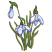 C1: Leaves---Pear(Isacord 40 #1049)
C2: Leaves Light Shading---Jalapeno(Isacord 40 #1104)
C3: Leaves Outlines---Emerald(Isacord 40 #1049)
C4: Flowers---White(Isacord 40 #1002)
C5: Flowers Dark Shading---Crystal Blue(Isa