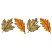 C1: Oak Leaves---Goldenrod(Isacord 40 #1137)&#13;&#10;C2: Oak Leaf Shading---Paprika(Isacord 40 #1021)&#13;&#10;C3: Oak Leaf Outlines---Redwood(Isacord 40 #1057)&#13;&#10;C4: Maple Leaves---Old Gold(Isacord 40 #1055)&#13;&#10;C5: Maple Leaf Shading---Autu