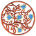 C1: Vines---Toast(Isacord 40 #1238)
C2: Flowers---Buttercup(Isacord 40 #1135)
C3: Flowers---Stainless(Isacord 40 #1193)