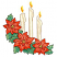 C1: Candles---Linen(Isacord 40 #1071)&#13;&#10;C2: Candles Shading---Ivory(Isacord 40 #1149)&#13;&#10;C3: Candles Outlines---Pecan(Isacord 40 #1128)&#13;&#10;C4: Flames---Citrus(Isacord 40 #1187)&#13;&#10;C5: Flames Shading---Pumpkin(Isacord 40 #1168)&#13