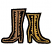 C1: Left Boot---Pecan(Isacord 40 #1128)
C2: Right Boot---Palomino(Isacord 40 #1070)
C3: Boot Detail---Black(Isacord 40 #1234)
C4: Right Boot Edge---Palomino(Isacord 40 #1070)
C5: Left Boot Edge---Pecan(Isacord 40 #1128)