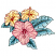 C1: Leaves---Luster(Isacord 40 #1045)
C2: Leaves Shading---Scotty Green(Isacord 40 #1503)
C3: Leaves Outlines---Evergreen(Isacord 40 #1208)
C4: Flowers---Vanilla(Isacord 40 #1022)
C5: Flowers Shading---Yellow Bird(Isaco