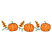 C1: Vine---Bright Mint(Isacord 40 #1510)
C2: Vine Shadow---Emerald(Isacord 40 #1049)
C3: Pumpkins---Apricot(Isacord 40 #1238)
C4: Leaves---Honey Gold(Isacord 40 #1025)
C5: Leaf Shading---Honey(Isacord 40 #1158)
