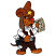 C1: Poster---Oat(Isacord 40 #1127)
C2: Dog---Copper(Isacord 40 #1158)
C3: Shirt---White(Isacord 40 #1002)
C4: Vest & Pants---Chocolate(Isacord 40 #1059)
C5: Sleeve & Bone---White(Isacord 40 #1002)
C6: Ears & Ta