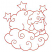 C1: One Color Outline---Poinsettia(Isacord 40 #1147)