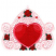 C1: Netting---Soft Pink(Isacord 40 #1224)&#13;&#10;C2: Hearts---Fuchsia(Isacord 40 #1533)&#13;&#10;C3: Heart Dark Shading---Winterberry(Isacord 40 #1035)&#13;&#10;C4: Light Shading---Tropicana(Isacord 40 #1511)&#13;&#10;C5: Leaves---Shamrock(Isacord 40 #1