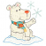 C1: Snow---White(Isacord 40 #1002)&#13;&#10;C2: Fur---Muslin(Isacord 40 #1082)&#13;&#10;C3: Scarf---Bottle Green(Isacord 40 #1045)&#13;&#10;C4: Scarf Stripes---Spanish Tile(Isacord 40 #1020)&#13;&#10;C5: Scarf Outlines---Green(Isacord 40 #1503)&#13;&#10;C