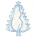C1: Ornament---Pearl / Iridescent(Yenmet/ Isamet #7021)
C2: Dark Shading---Oxford(Isacord 40 #1222)
C3: Light Shading---Light Jade Metallic(Yenmet/ Isamet #7041)
C4: Design Outlines---Aqua Marine Metallic(Yenmet/ Isamet #7053)