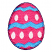C1: Egg---Garden Rose(Isacord 40 #1109)
C2: Egg Shading---Cerise(Isacord 40 #1192)
C3: Stripes---Crystal Blue(Isacord 40 #1249)
C4: Stripe Shading---Colonial Blue(Isacord 40 #1253)
C5: Egg Outlines---Pansy(Isacord 40 #1