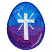C1: Egg---Plum(Isacord 40 #1033)
C2: Egg---California Blue(Isacord 40 #1252)
C3: Egg Center Shading---Nordic Blue(Isacord 40 #1076)
C4: Egg Shading---Dark Ink(Isacord 40 #1112)
C5: Egg Dark Shading---Provence(Isacord 40
