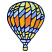 C1: Light Yellow Balloon & Basket---Lemon(Isacord 40 #1167)&#13;&#10;C2: Balloon---Mimosa(Isacord 40 #1185)&#13;&#10;C3: Balloon---Toast(Isacord 40 #1238)&#13;&#10;C4: Balloon & Basket---Mint(Isacord 40 #1100)&#13;&#10;C5: Balloon---Winter Sky(Isacord 40