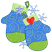 C1: Snowflakes---Baby Blue(Isacord 40 #1223)&#13;&#10;C2: Mitten Loops & Fingers---Apple Green(Isacord 40 #1510)&#13;&#10;C3: Mittens---Dolphin Blue(Isacord 40 #1196)&#13;&#10;C4: Swirls---Mint(Isacord 40 #1100)&#13;&#10;C5: Mitten Outlines---Marine Blue(