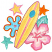 C1: Leaf & Green Star---Silver Sage(Isacord 40 #1045)
C2: Leaf Highlights---Luster(Isacord 40 #1045)
C3: Leaf & Star Outline---Baccarat Green(Isacord 40 #1046)
C4: Pink Petal---Azalea Pink(Isacord 40 #1224)
C5: Pink Pet