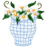 C1: Basket---White(Isacord 40 #1002)&#13;&#10;C2: Basket Shading---Ice Cap(Isacord 40 #1074)&#13;&#10;C3: Basket Outlines---Celestial(Isacord 40 #1028)&#13;&#10;C4: Leaves---Emerald(Isacord 40 #1049)&#13;&#10;C5: Leaf Shading---Grasshopper(Isacord 40 #117