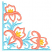 C1: Flower Centers---Lemon(Isacord 40 #1167)&#13;&#10;C2: Leaves---Spearmint(Isacord 40 #1204)&#13;&#10;C3: Flowers---Coral(Isacord 40 #1019)&#13;&#10;C4: Frame---Spearmint(Isacord 40 #1204)
