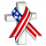 C1: Medium Cross Shading---Silver(Isacord 40 #1236)
C2: Dark Cross Shading---Metal(Isacord 40 #1219)
C3: Cross---Eggshell(Isacord 40 #1071)
C4: Light Cross Shading---Oyster(Isacord 40 #1236)
C5: Medium Cross Shading---C