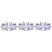 C1: Single Color Design---Amethyst Frost(Isacord 40 #1254)