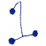 C1: Single Color Design---Flag Blue(Isacord 40 #1535)