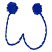 C1: Single Color Design---Flag Blue(Isacord 40 #1535)