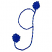 C1: Single Color Design---Flag Blue(Isacord 40 #1535)