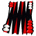 C1: Game Board Stripes---Poinsettia(Isacord 40 #1147)
C2: Dark Game Board Stripes---Black(Isacord 40 #1234)
C3: Light Game Pieces---Eggshell(Isacord 40 #1071)
C4: Dark Game Pieces---Candy Apple(Isacord 40 #1037)
C5: Gam