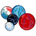 C1: Far Left Marble ---White(Isacord 40 #1002)
C2: Far Left Marble Dark Shading---Green(Isacord 40 #1503)
C3: Far Left Marble Shading---Tropical Blue(Isacord 40 #1534)
C4: Far Left Marble Bright Shading---Wildfire(Isacord 40 #11