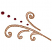 C1: Swirls---Pecan(Isacord 40 #1128)
C2: Stars---Claret(Isacord 40 #1190)