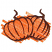 C1: Brushstrokes---Pumpkin(Isacord 40 #1168)&#13;&#10;C2: Pumpkins---Pine Bark(Isacord 40 #1170)