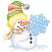 C1: Buttons---Whale(Isacord 40 #1041)
C2: Snow & Snowman---White(Isacord 40 #1002)
C3: Snow Shading---Ice Cap(Isacord 40 #1074)
C4: Scarf Stripes & Hat---Lemon Frost(Isacord 40 #1022)
C5: Scarf Shading---Canary(Isacord