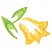 C1: Leaves---Apple Green(Isacord 40 #1510)&#13;&#10;C2: Petals---Lemon(Isacord 40 #1167)