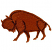 C1: Buffalo---Light Cocoa(Isacord 40 #1158)
C2: Buffalo Shading---Chocolate(Isacord 40 #1059)