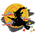 C1: Background---Whale(Isacord 40 #1041)
C2: Moon---Candlelight(Isacord 40 #1137)
C3: Moon & Stars---Light Brass(Isacord 40 #1067)
C4: Clouds---Smoke(Isacord 40 #1219)
C5: Clouds & Stars---Spanish Tile(Isacord 40 #1020)