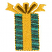 C1: Present---Forest (variegated)(YLI Variations #)&#13;&#10;C2: Ribbon---Star Gold(Isacord 40 #1083)&#13;&#10;C3: Ribbon Shading---Moss(Isacord 40 #1156)