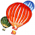 C1: Blue Balloon---Celestial(Isacord 40 #1028)&#13;&#10;C2: Blue Balloon Shading---Starlight Blue(Isacord 40 #1535)&#13;&#10;C3: Green Balloon---Pear(Isacord 40 #1049)&#13;&#10;C4: Green Balloon Shading---Grasshopper(Isacord 40 #1176)&#13;&#10;C5: Green B