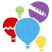 C1: Top Left Balloon---Meadow (variegated)(YLI Variations #)
C2: Left Balloon---Geranium(Isacord 40 #1039)
C3: Center Balloon---Crystal Blue(Isacord 40 #1249)
C4: Lower Right Balloon---Sunrise (variegated)(YLI Variations #)