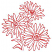 C1: Single Color Design---Poinsettia(Isacord 40 #1147)