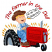 C1: Wheat---Papaya(Isacord 40 #1024)
C2: Tire, Tire Center, Grille, & Pipe---Sterling(Isacord 40 #1011)
C3: Tires, Seat, & Inside Mouth---Charcoal(Isacord 40 #1234)
C4: Tongue---Terra Cotta(Isacord 40 #1081)
C5: Tire Sh